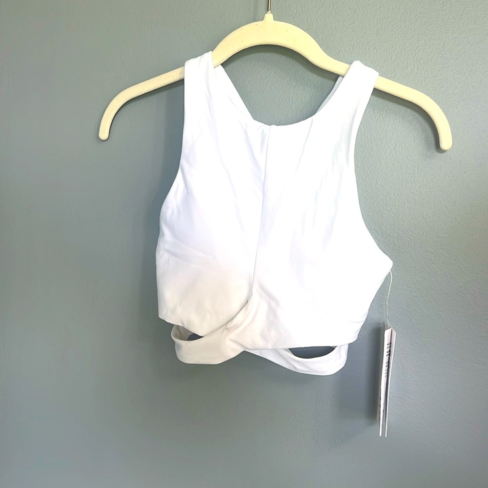 NWT Athleta Conscious Cut Out Crop A-C Size XXS